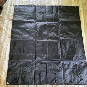 Compono Wall Pocket Chart File Organizer 30 File Pockets w/6 Accessory Pockets